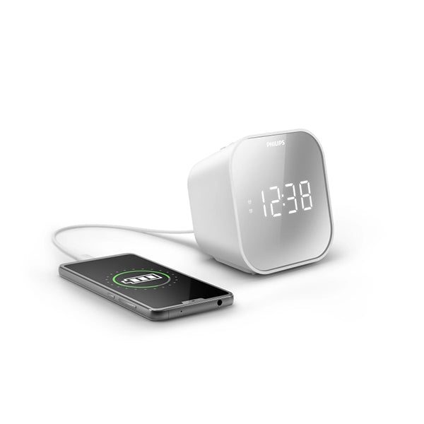 Philips Tar4406 Usb Charging Fm Clock Radio Carousel 5