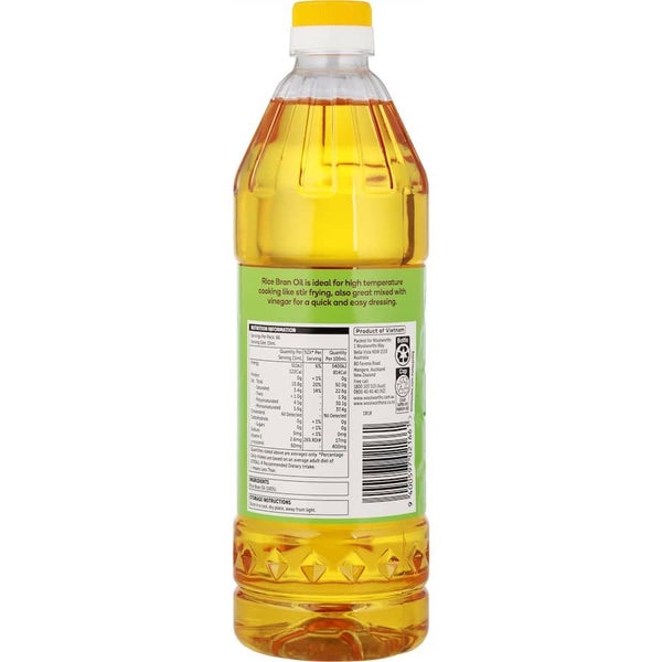 Woolworths Rice Bran Oil 1L Carousel 2