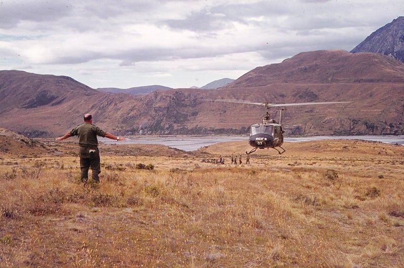 NZ Army Artillery at Tekapo: Enlargement Photo to A4-Size on Photographic paper Carousel 1