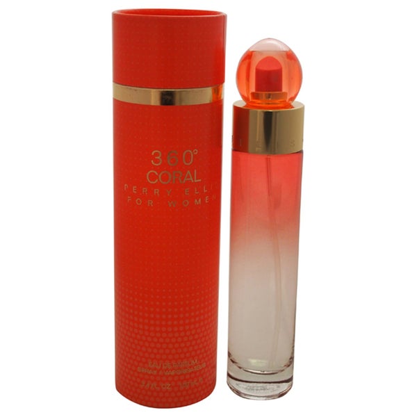 Perry Ellis 360 Coral by Perry Ellis for Women - 3.4 oz EDP Spray Carousel 1