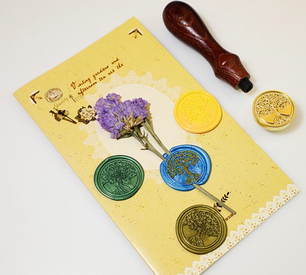 Wax Seal Stamp Set (24 colours) with Envelopes Carousel 3
