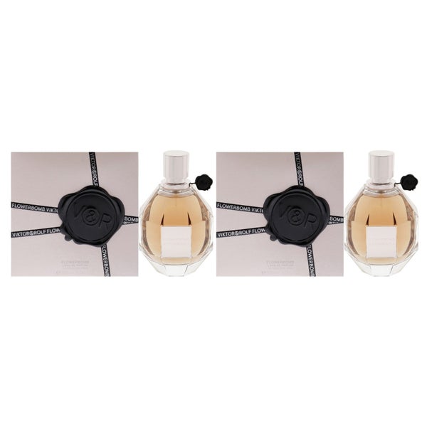 Viktor and Rolf Flowerbomb - Pack of 2 For Women 3.4 oz EDP Spray Carousel 1