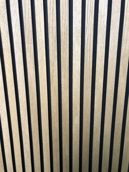 2400mmx600mm Acoustic Wooden Slat Panel - Natural Carousel 4
