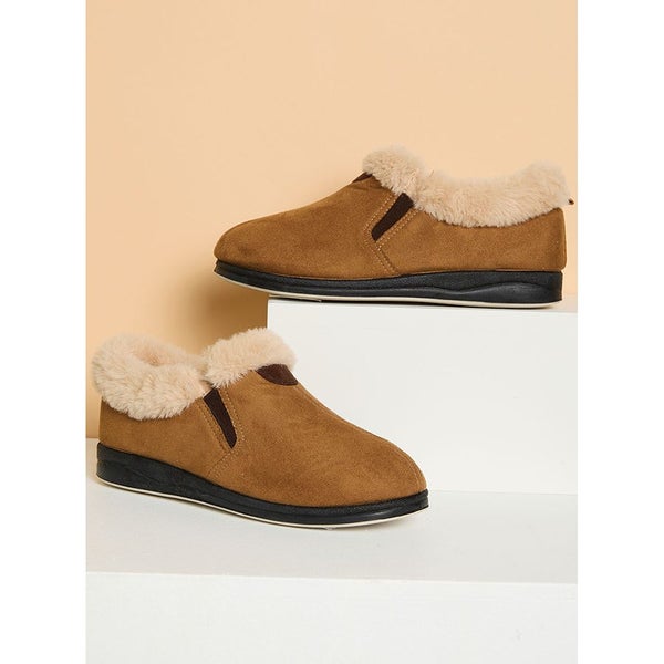 Comfort Plus! - Elivia Slipper Boot - Size 7 - Chestnut Carousel 1
