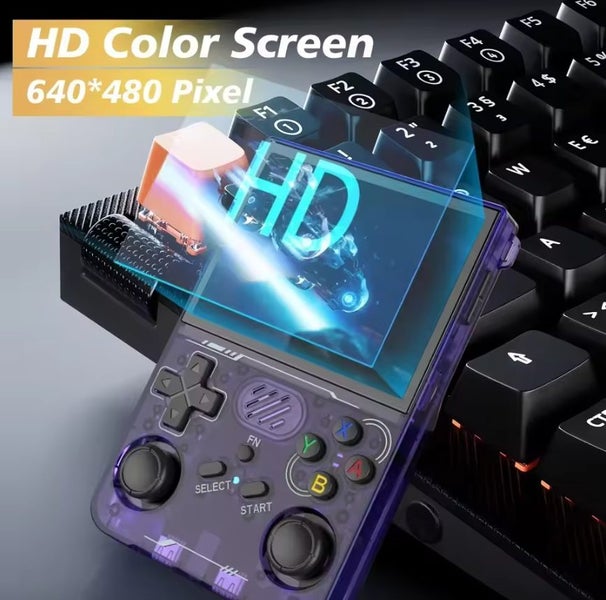 BOYHOM R36XX Retro Handheld Game Console With WIFI, White **NZ STOCK**64748165852161112