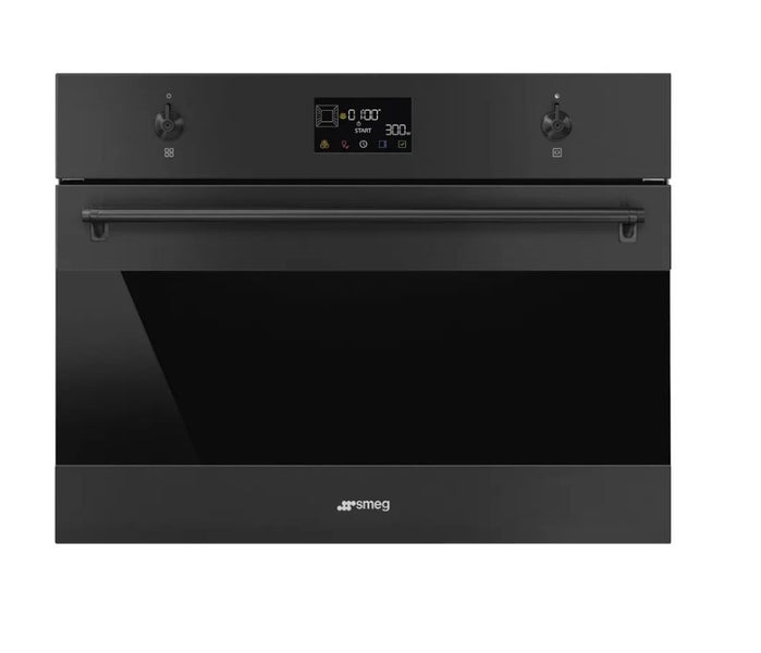 Smeg SOA4302M1N Classic 45cm Combi Microwave Oven Carousel 1