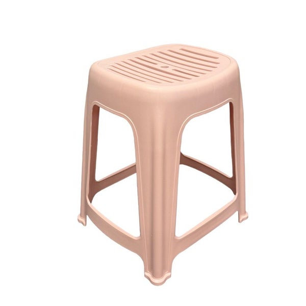 Vented Stool 44cm Pink Carousel 1