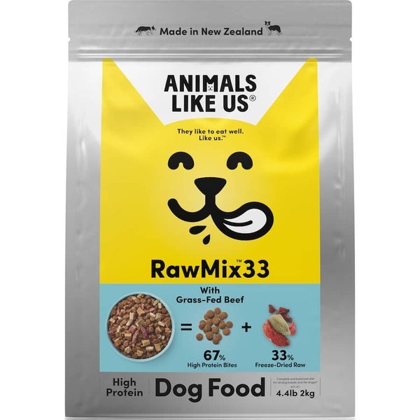 Animals Like Us Dry Dog Food Raw Mix 33 Grass Fed Beef - Smartfox Carousel 1