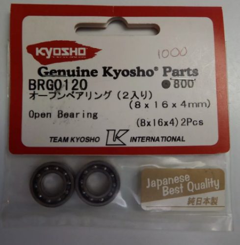 Kyosho Part - 16X8 Open Bearing (2) Carousel 1