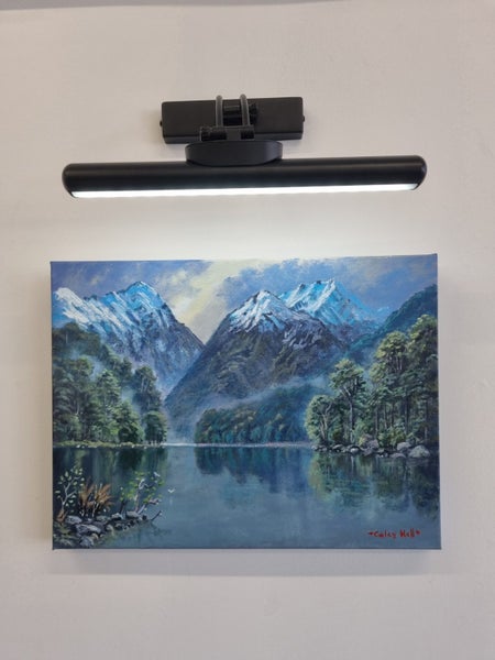 Snow in Fiordland - Caley Hall Fine Art Original Oil Painting Carousel 9