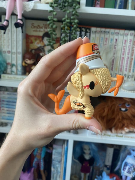 SUPER CUTE Tokidoki Mermicorno, Series 8: Shrimpie (Bucket) figure! Carousel 1
