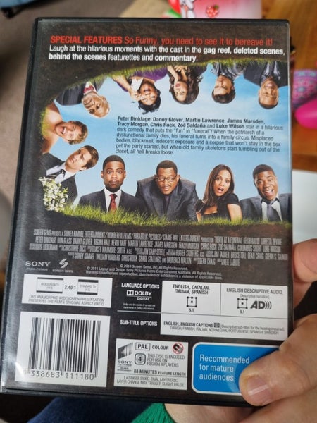 Death at a funeral dvd Carousel 2