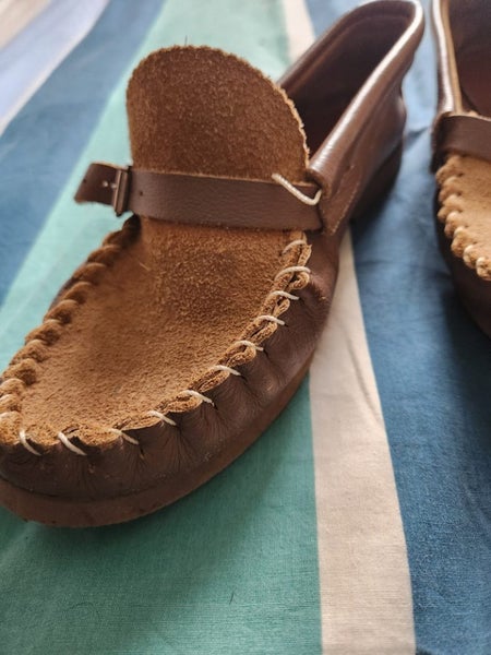 STEVENS Moccasin slippers Nz Made size 11 Carousel 2