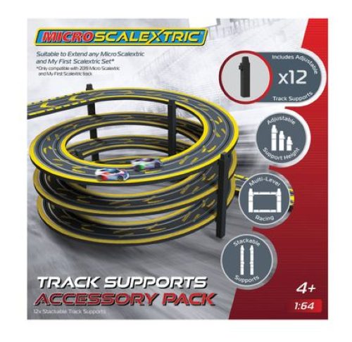 Slot Car Accessory - Micro: Track Supports Extnsion Carousel 1
