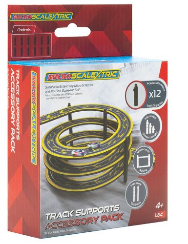 Slot Car Accessory - Micro: Track Supports Extnsion Carousel 2