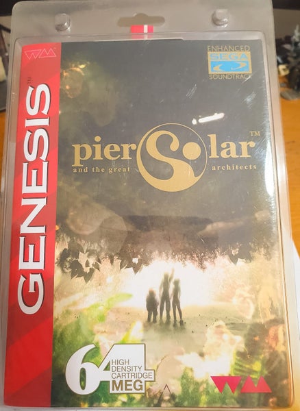 Sega Megadrive Genesis game Pier Solar. Sealed "Classic" edition. Very rare. Carousel 1