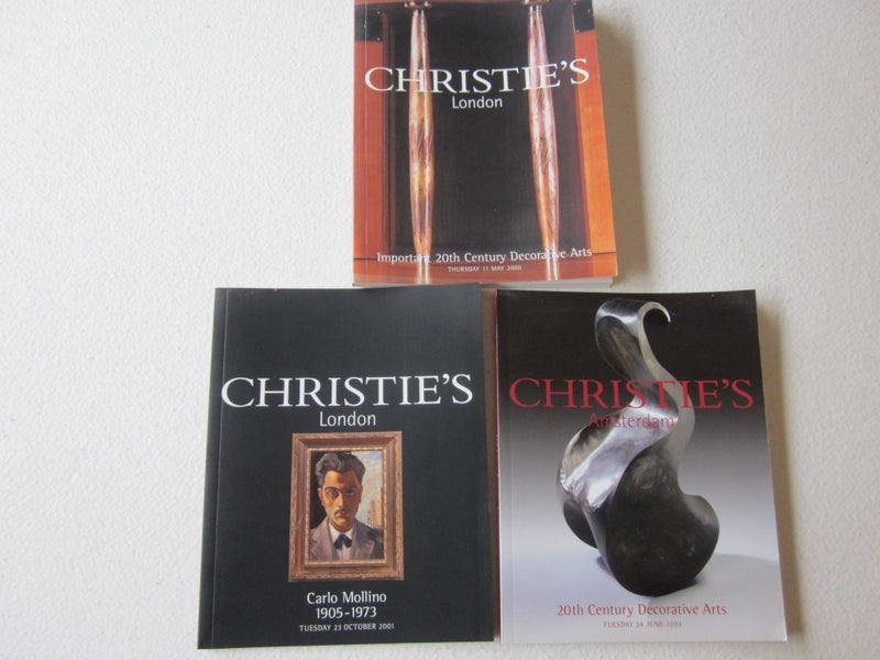 3 VINTAGE CHRISTIE'S AUCTION CATALOGS Carousel 1