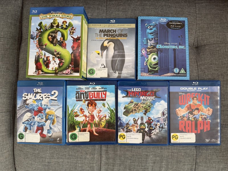 10 x AWESOME CHILDREN/ANIMATION BLURAY MOVIES BUNDLE Carousel 2