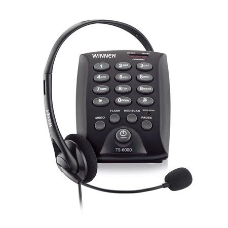 Headset Noise Cancelling Earphone For Sales Call Center Customer Service Phone Carousel 1