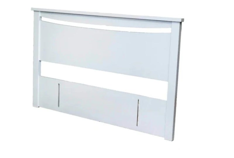 Queen Headboard White Carousel 1