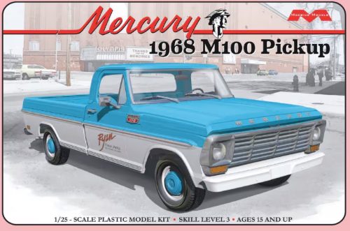 Plastic Kitset - 1/25 68 Mercury M100 Pickup Carousel 1