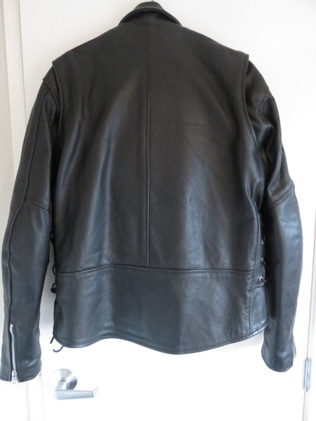 Mens Brando Leather Jacket XL62993530769409113