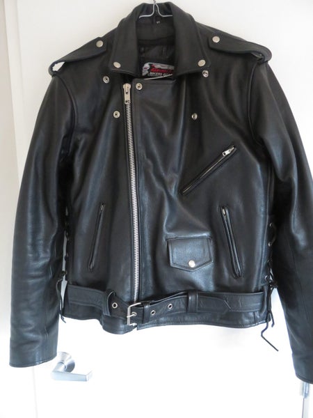 Mens Brando Leather Jacket XL62993530769409114