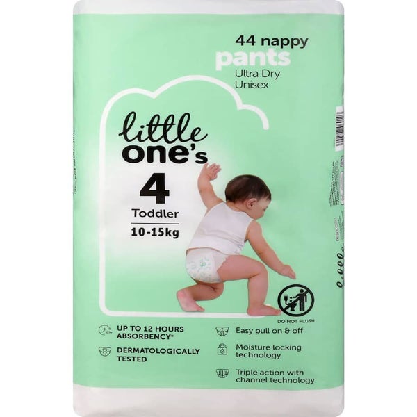 Little One's Bulk Nappy Pants Toddler Boys & Girls 10-15kg Size 4 Carousel 2