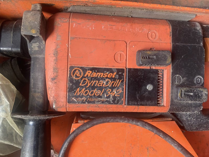 ramset dyna drill model 342 Carousel 2