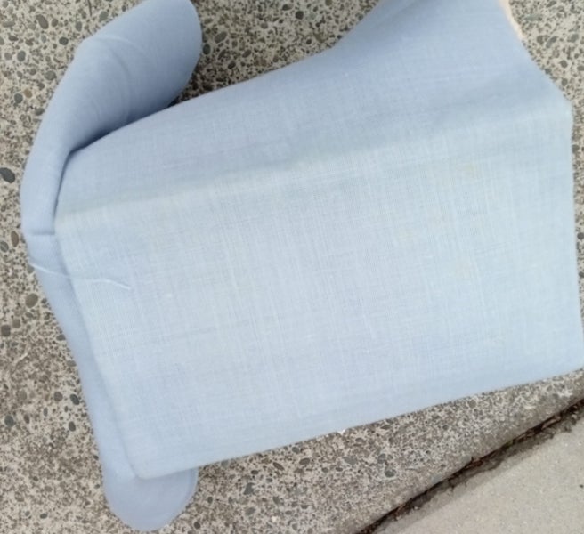 Cork Linen 20ct Pale Blue - 142 wide x 1.4 metres Carousel 5