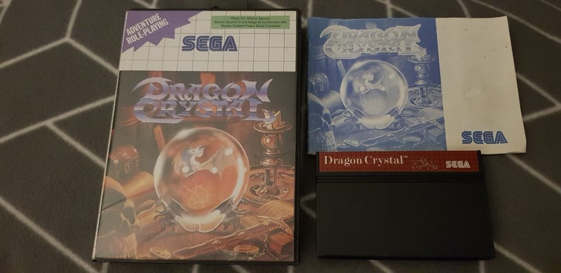Sega Master System - Dragon Crystal COMPLETE Carousel 1