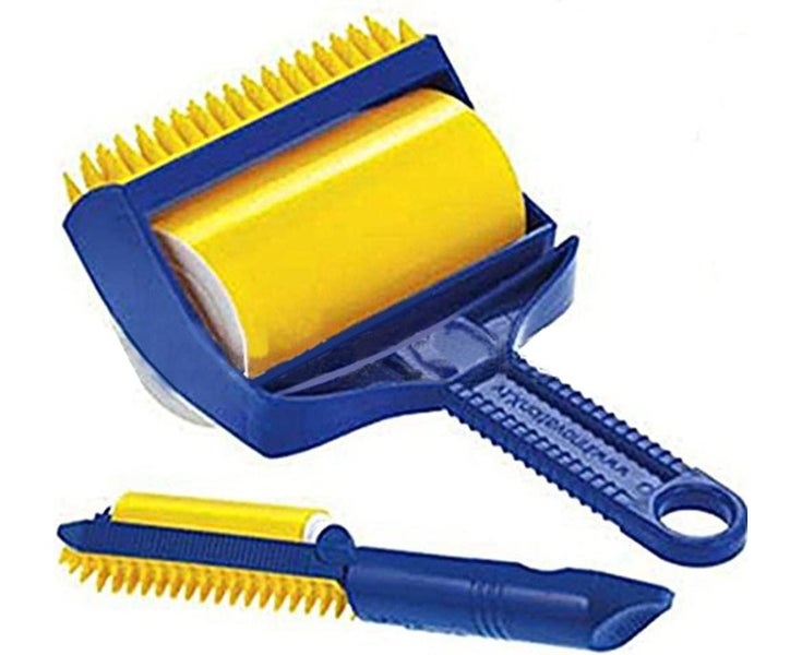 Omnipotent Versatile Sticky Cleaner, Picker Pet Hair Crumbs Lint Reusable W Carousel 1
