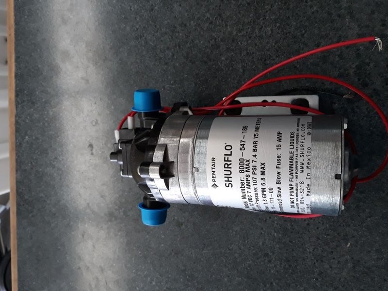 Shurflo Pump 8000 547 189 12v 107psi/Spray Pump /Sprayer pump Carousel 1