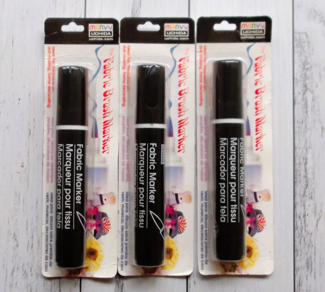 Fabric Brush Marker - x3 Carousel 1