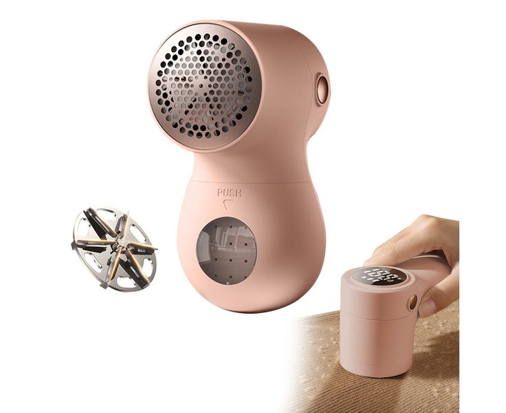 Portable Electric Lint Remover Lint Shaver for Clothes with Digital Display Carousel 2