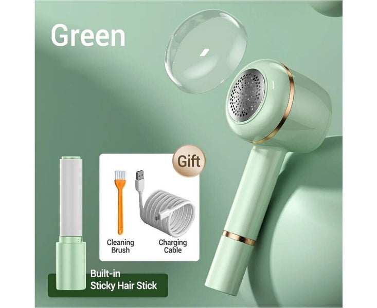 2 In1 Lint Remover USB Pellet Removes Lint Roller Clothes Electric Sweater Carousel 7