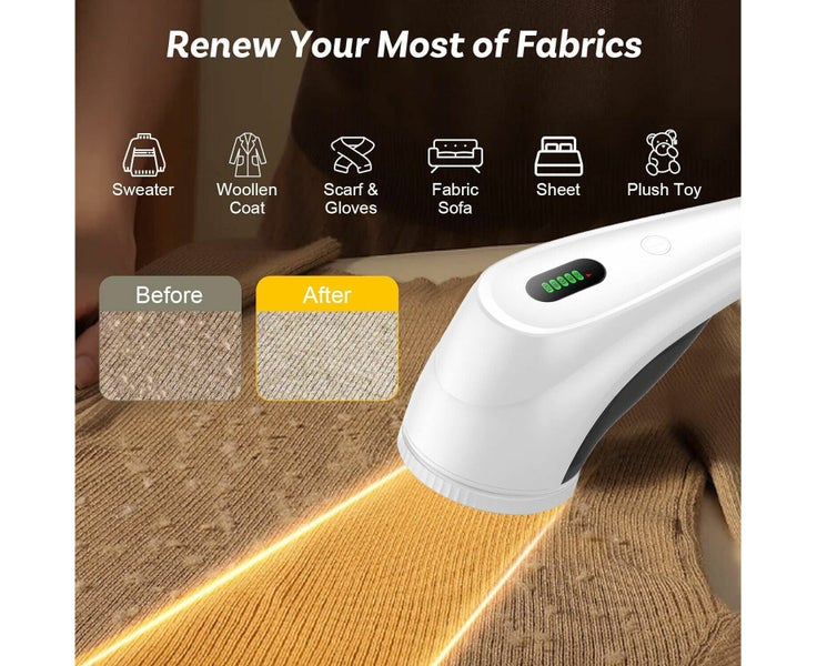 Electric Lint Shaver LED Fabric Shaver Clothes Shaver Lint Remover Wool Def Carousel 2