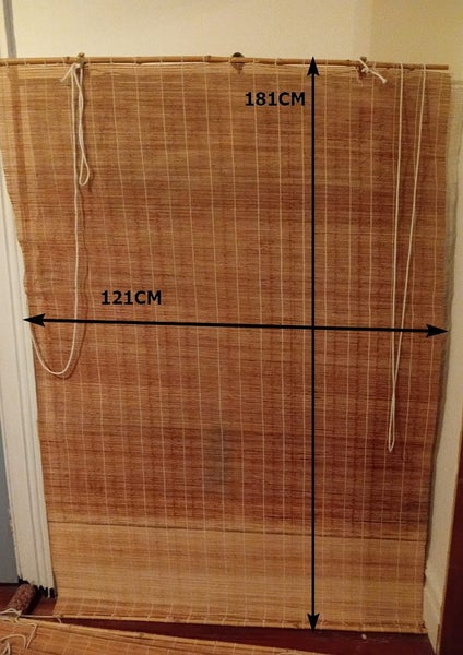 Wooden Blinds 181cm X 121cm Carousel 1