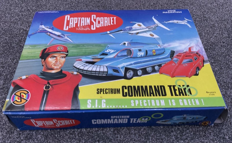 Captain Scarlet and The Mysterons Spectrum Command Team 1993 Vivid Imaginations628632407133471122