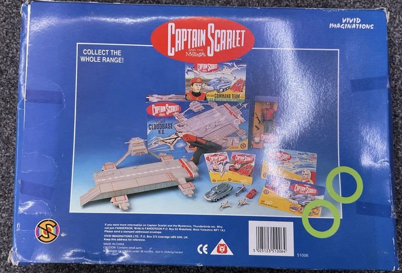 Captain Scarlet and The Mysterons Spectrum Command Team 1993 Vivid Imaginations62863240713347111