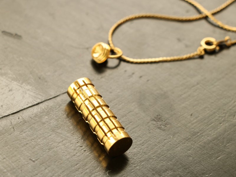 Modernist 70s New old Stock Cache pendant for Perfume, Pills or Private Passions Carousel 2