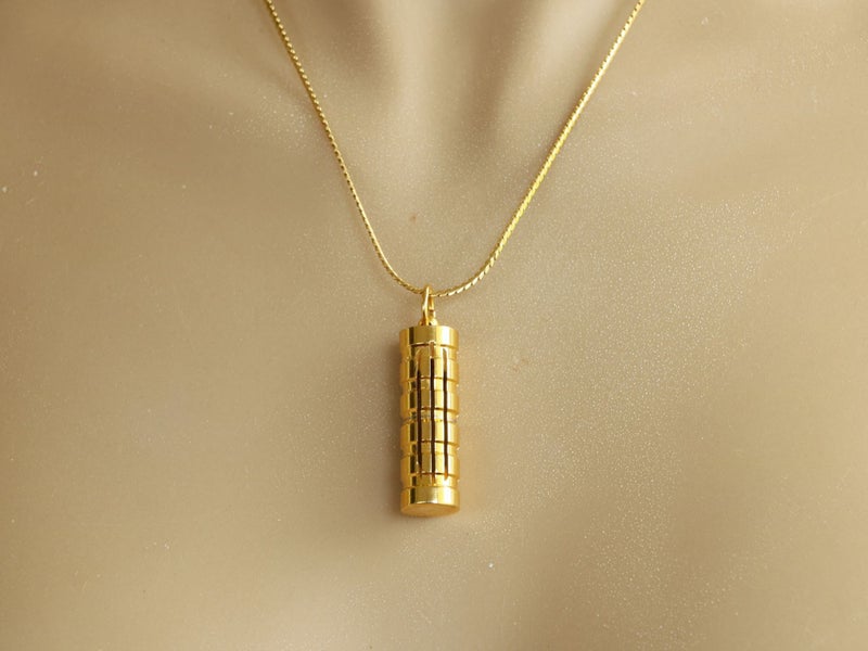 Modernist 70s New old Stock Cache pendant for Perfume, Pills or Private Passions Carousel 3