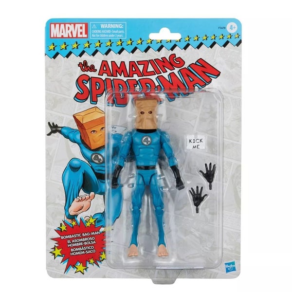 Marvel Legends Spider Man Retro Collection: Bombastic Bag Man Carousel 1