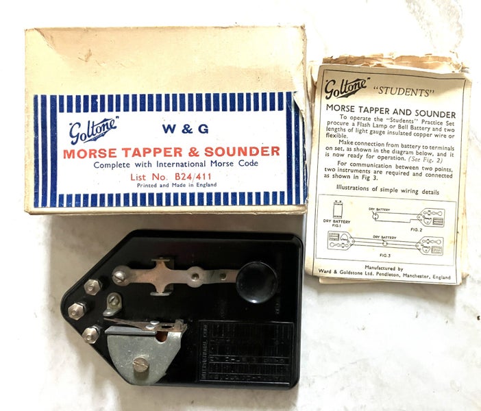 Vintage Morse Code tapper. Carousel 1