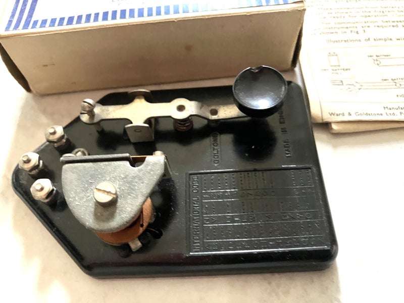 Vintage Morse Code tapper. Carousel 2