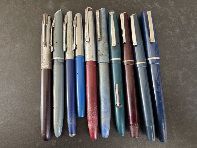 Bulk Lot of 10x Vintage Fountain Pens - $10 No Reserve!! Carousel 1