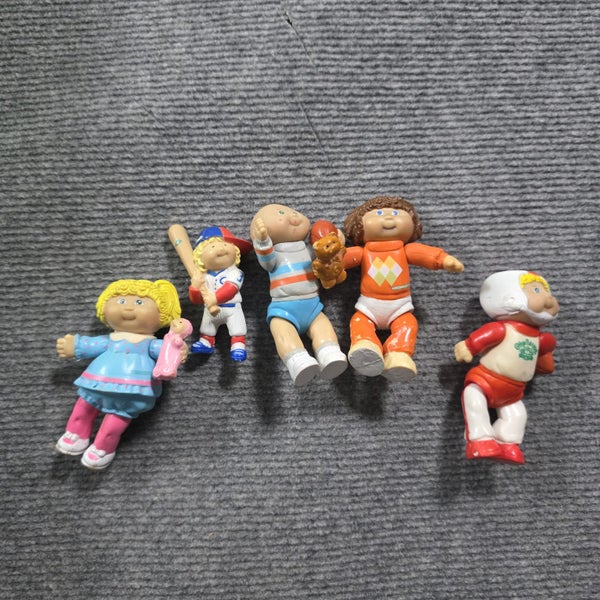 Vintage 1980's Cabbage Patch Doll Figure Lot Carousel 1