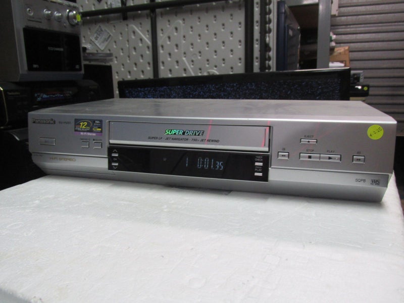 Panasonic NV-HV61 HI-FI Stereo VHS Tape Recorder Carousel 1