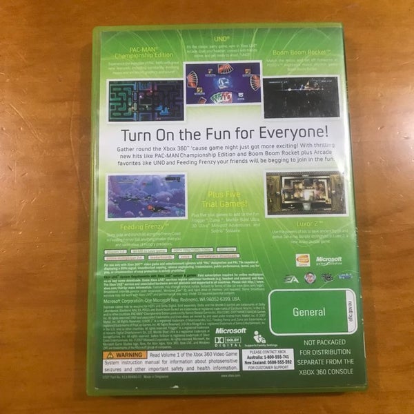 XBOX LIVE arcade Compilation disc Carousel 2
