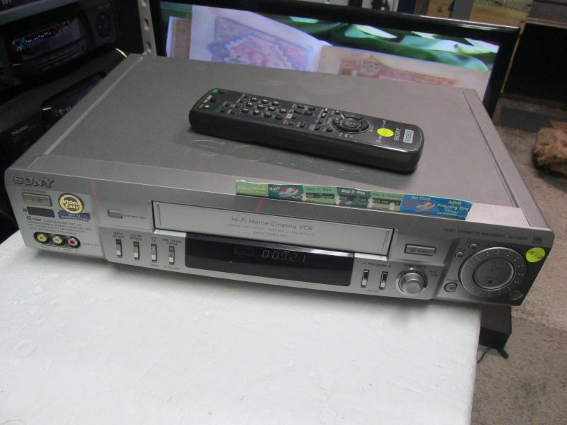 Sony SLV-EZ70 HI-FI Home Cinema VCR VHS Tape Recorder Carousel 1